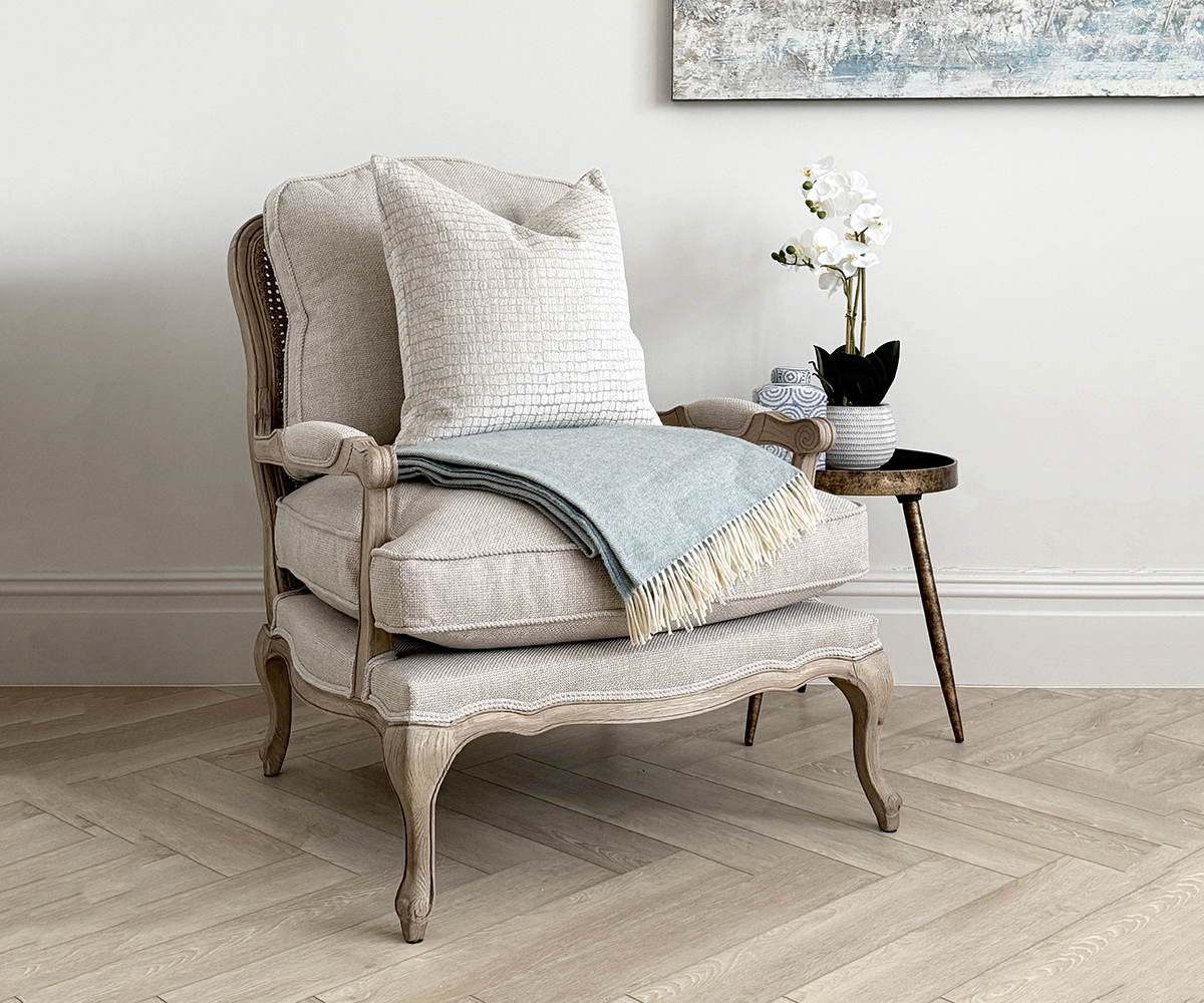 Marie-Antoinette Armchair in Porridge