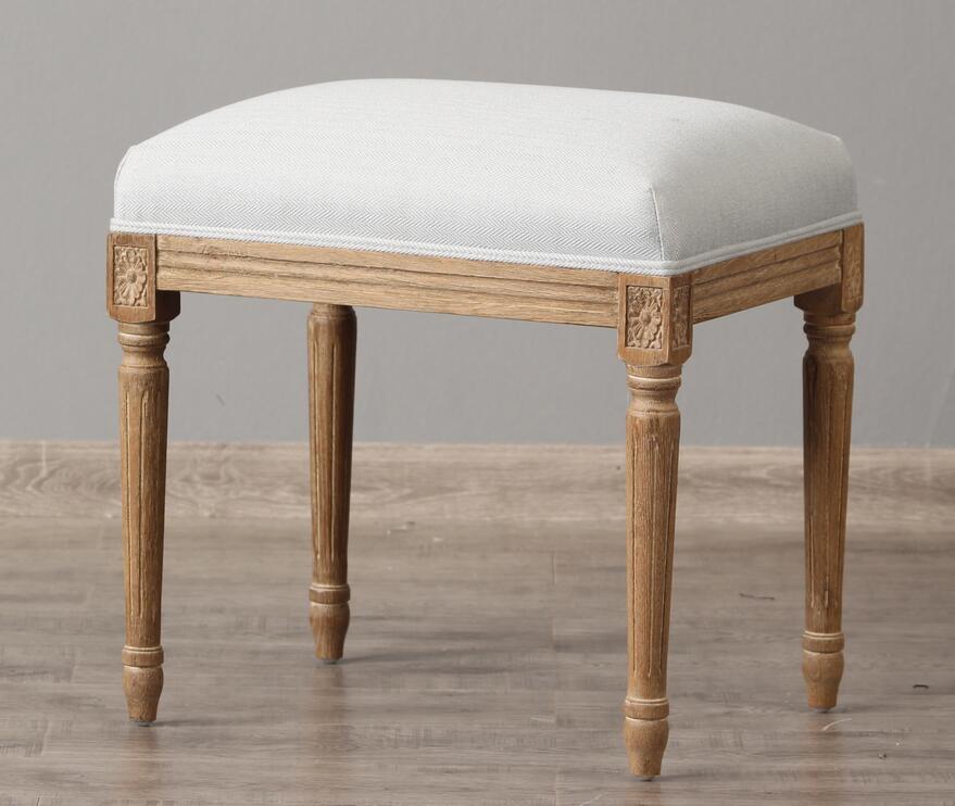 Karlsholm Dressing Table Stool in Arran Dove