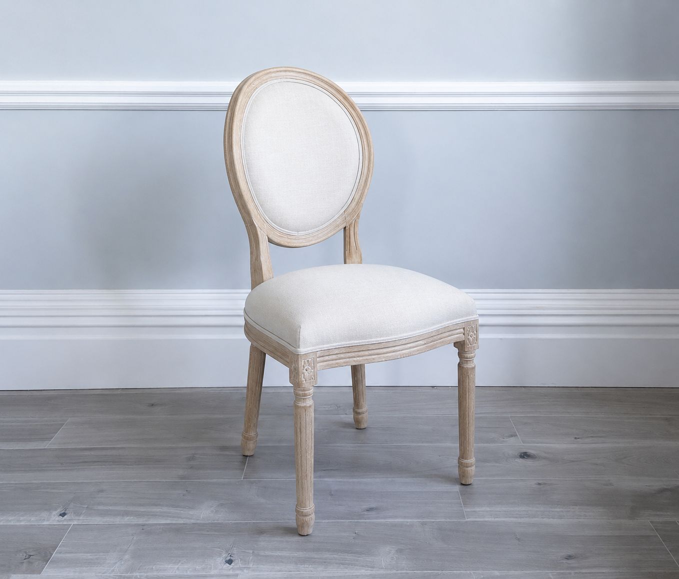 Markus Upholstered Dining Chair in Linen