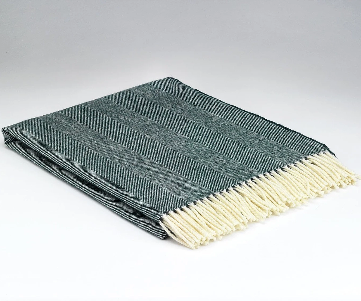 Lambswool Blanket - Amazon Herringbone