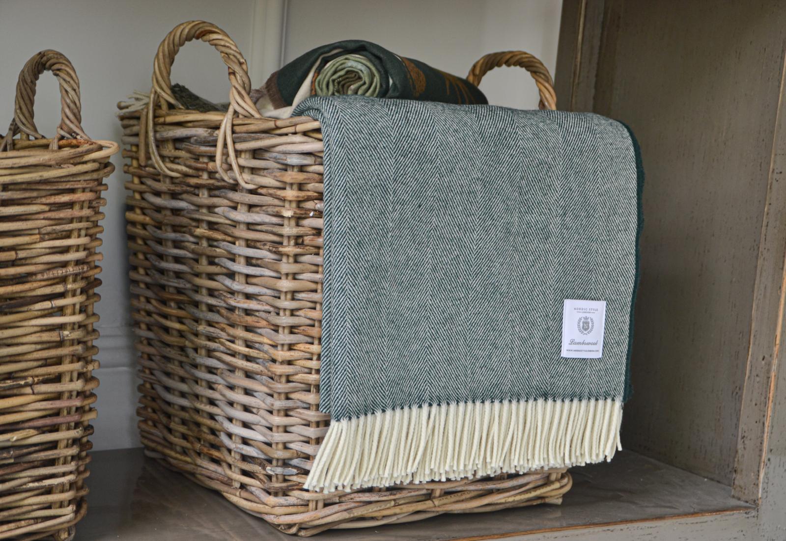 green blanket