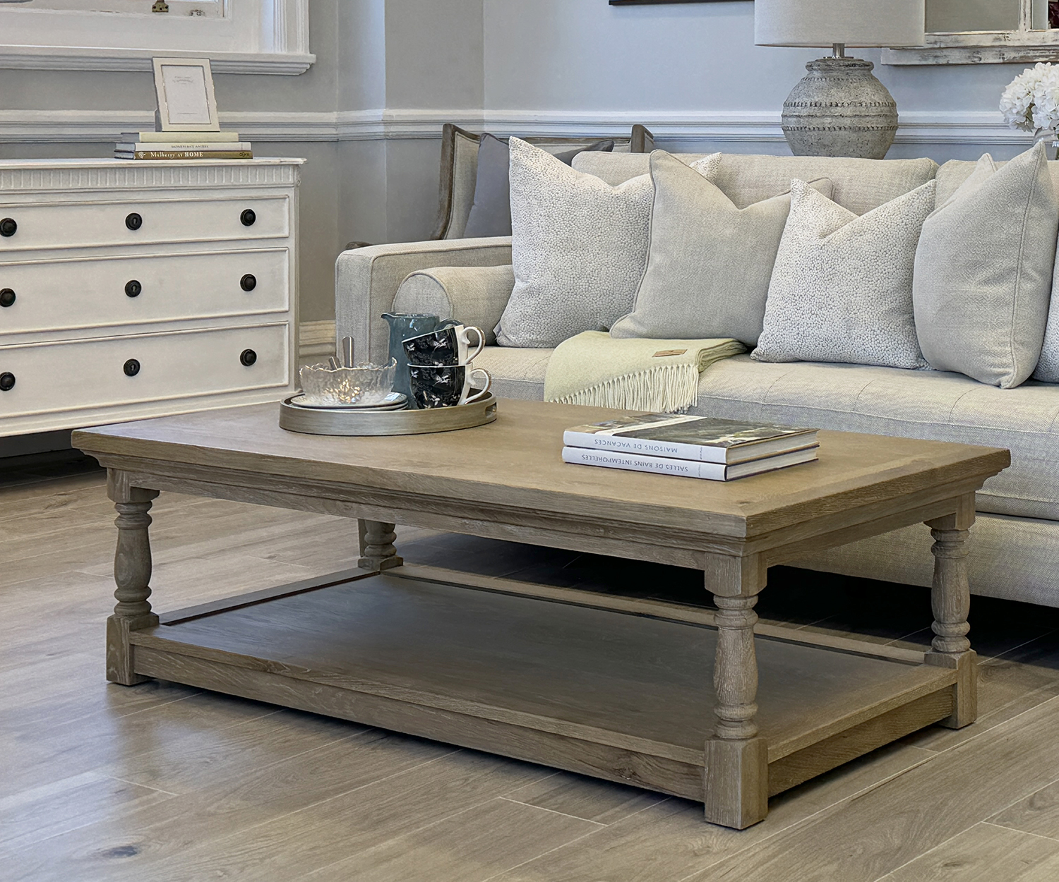 Henley Oak Coffee Table, 130cm