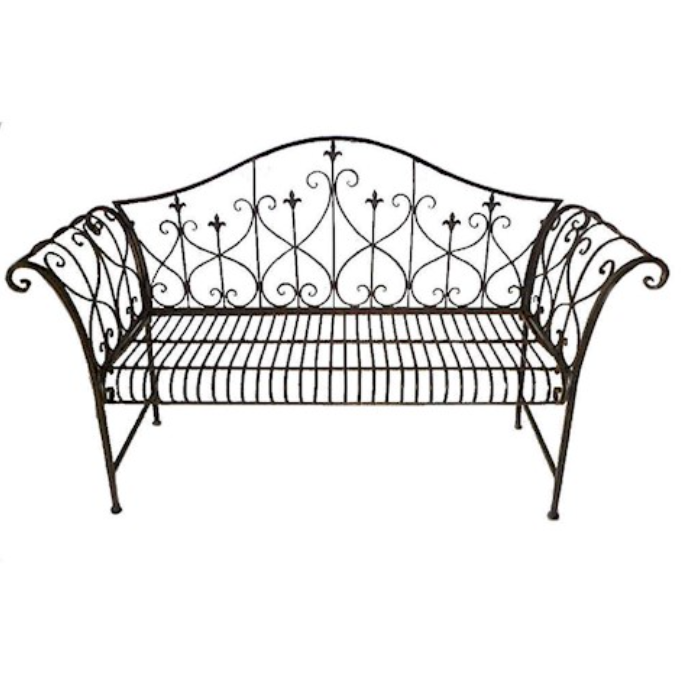 Rustic Bench Black 2