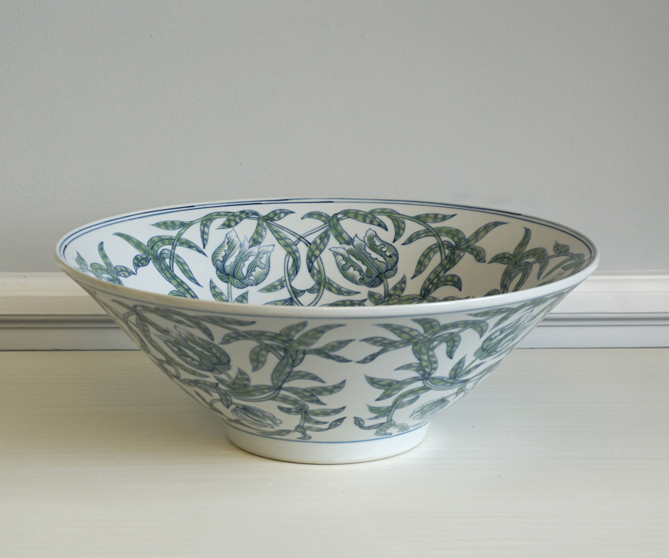 Green Wuyuan Bowls (Set of 3)