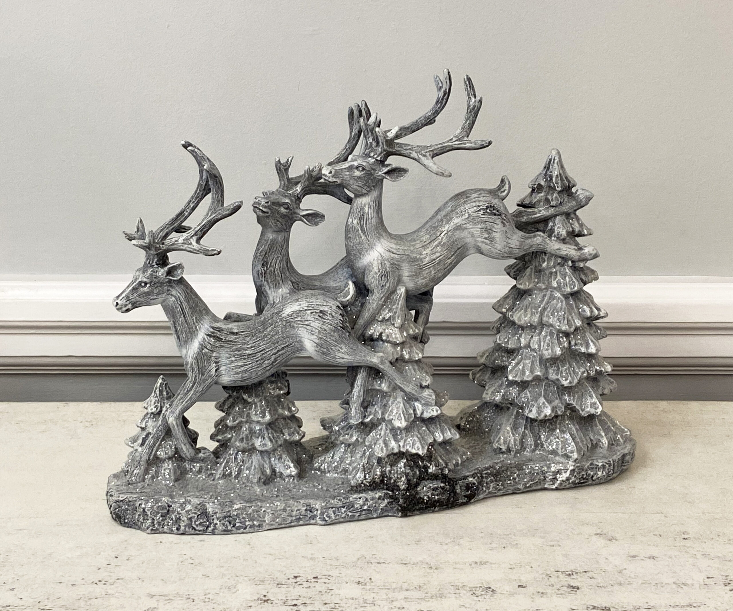 Flying Reindeer Family