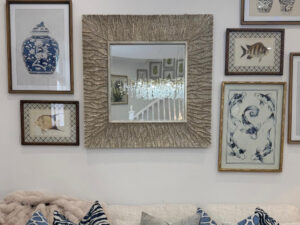 Square Tidal Wave Mirror