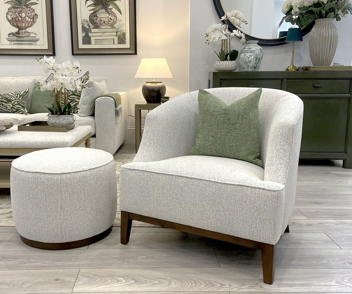 Archie Armchairs in Cloud