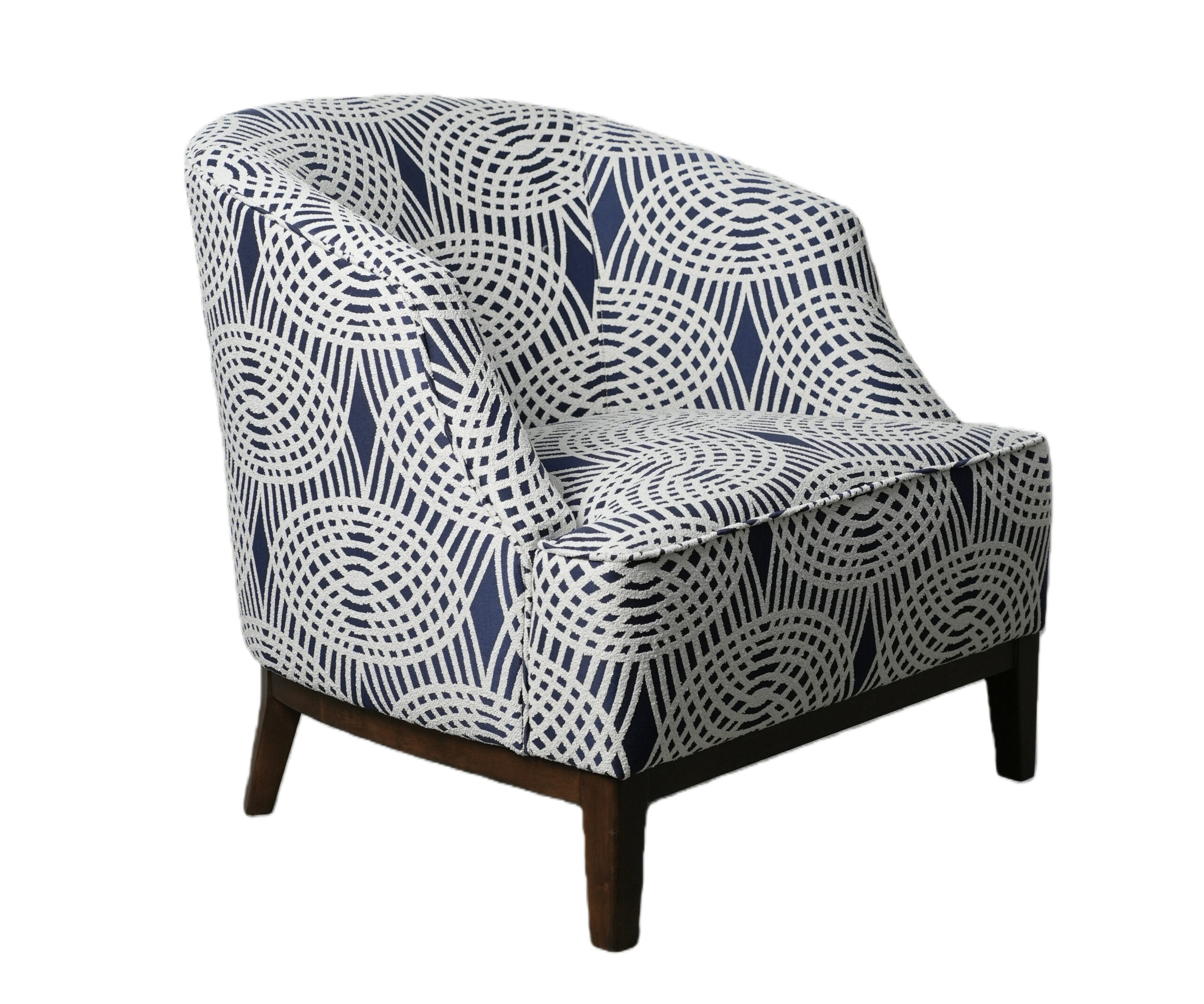 NS32325 MI Mondello Indigo Fabric SIDE