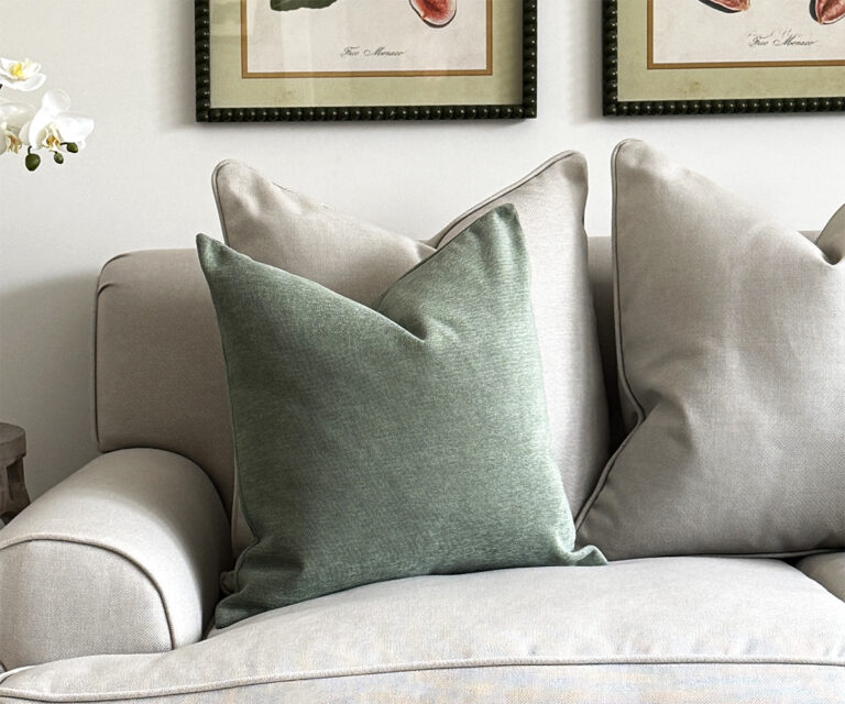 Cushion - Milo in Sage 45x45cm