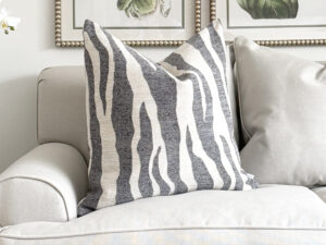 Cushion - Madagascar Steel 56x56cm