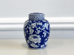 Small 8" Lotus Jar with Lid