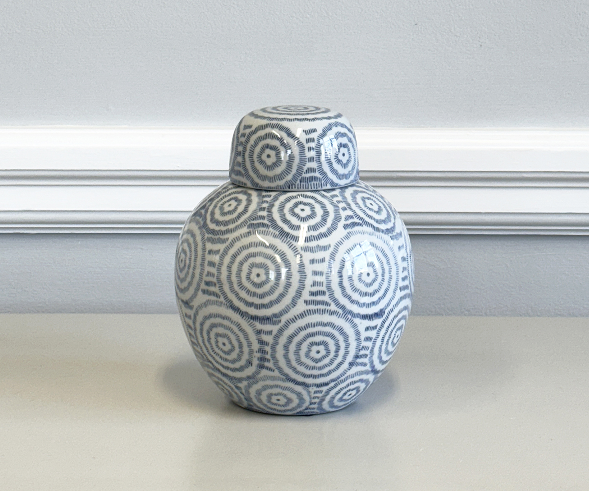 Round Taormina Jar