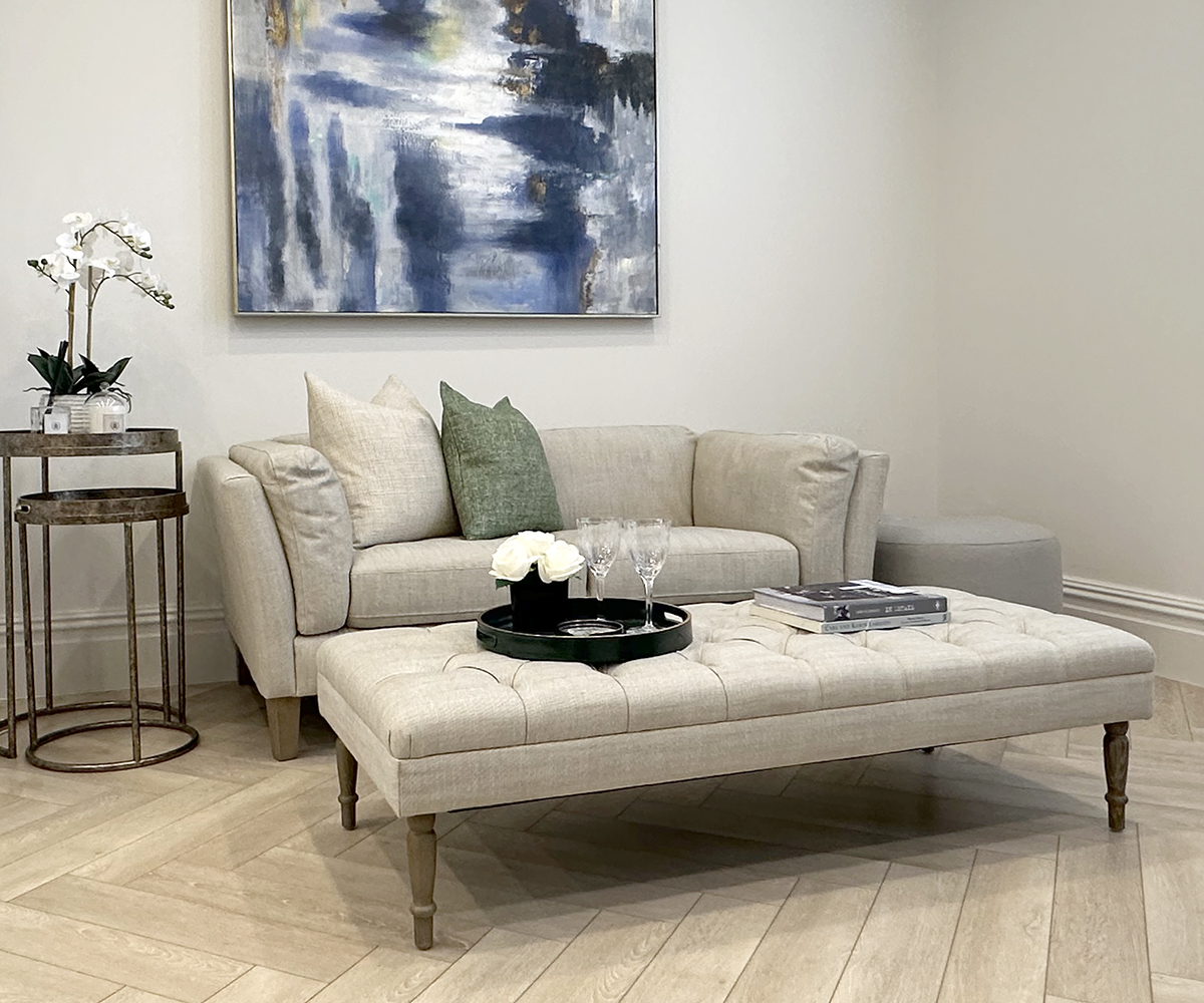 Soho 2 Seater Sofa in Linen