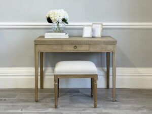 Gustavian Oak Writing Desk