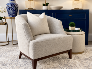 Archie Armchair in Palermo Ocean