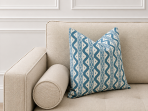 Cushion - Ikat Sea 45x45cm