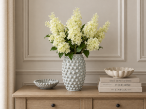Real Touch White Lilac Stem, 73cm