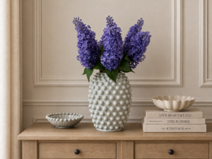Real Touch Blue Lilac Stem, 73cm