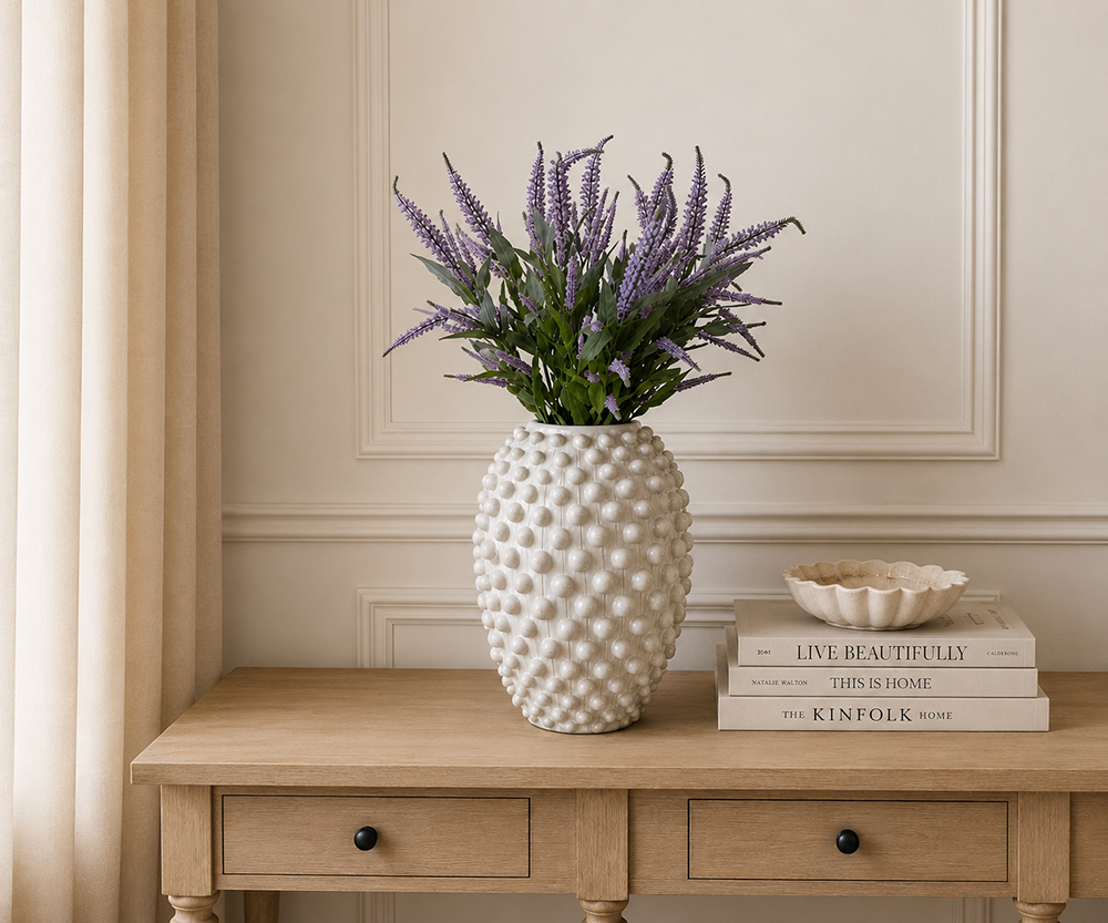 Real Touch Lilac Veronica Stem, 71cm