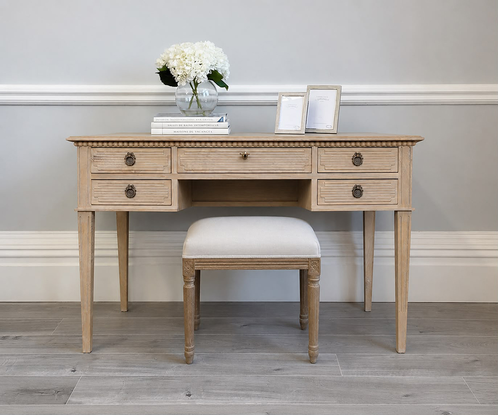 Gustavian Oak Desk