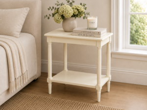 Hector Side Table with Marble Top