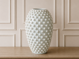 Beatrice Bobble Vase - Barely Blue
