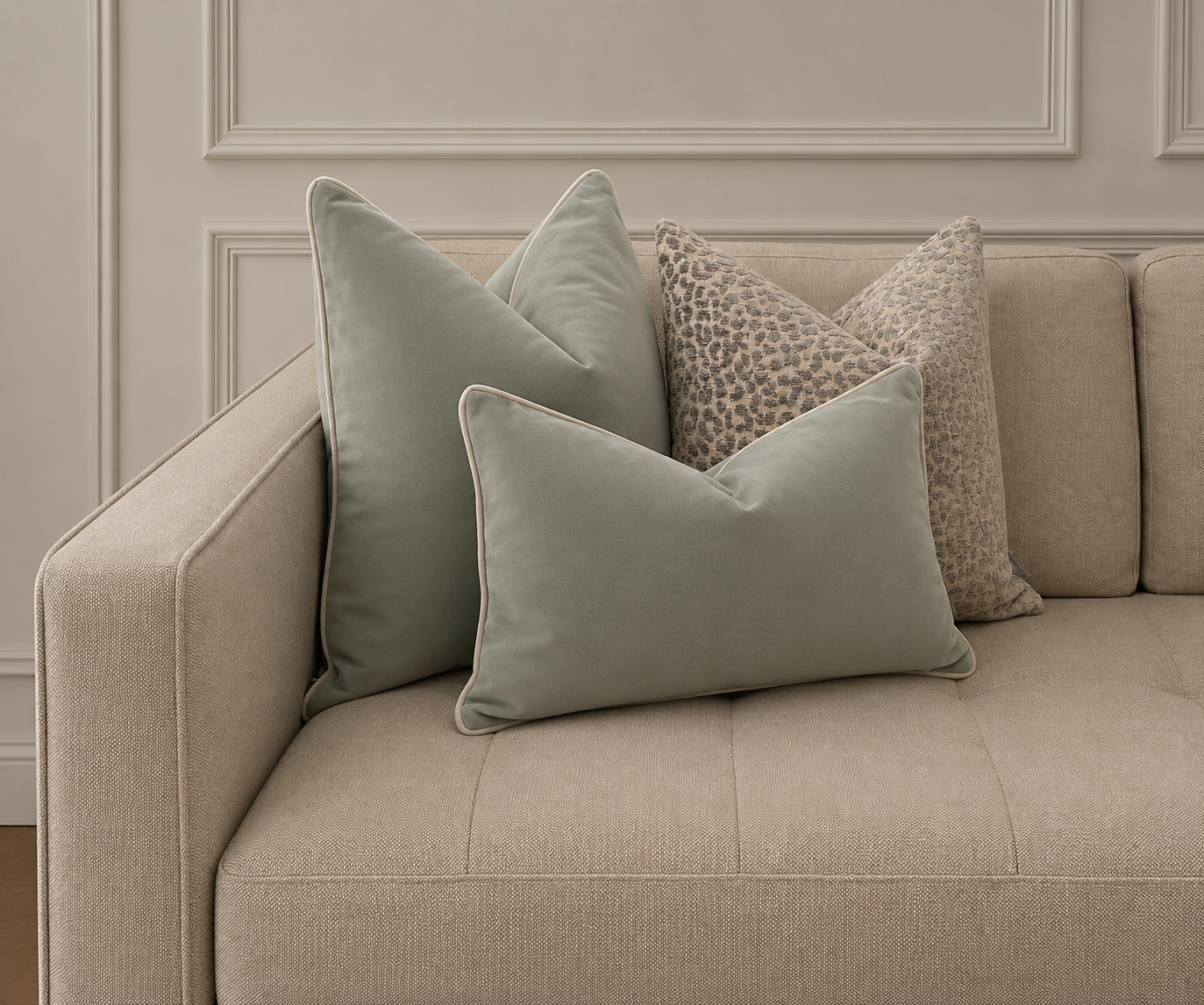 Cushion - Cuddles Eau De Nil 30x45cm