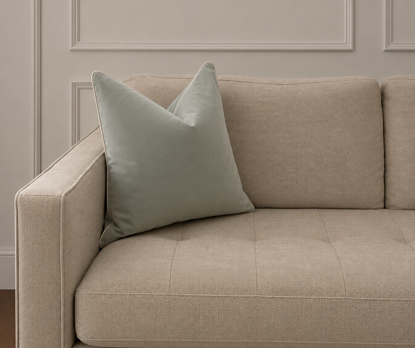 Cushion - Cuddles Eau De Nil 50x50cm