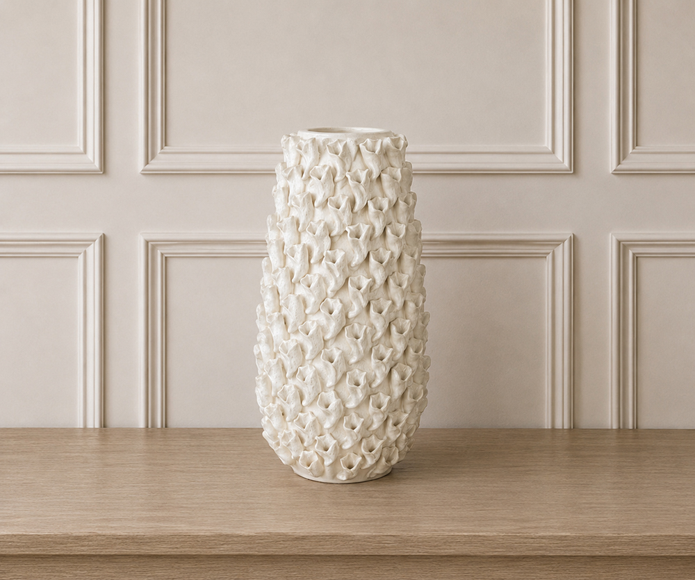 Large Issey Vase - Whisper White