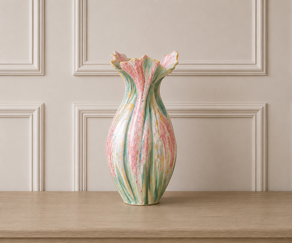 Large Tiffany Tulip Vase