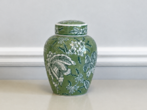 Small 8" Botanical Jar with Flat Lid