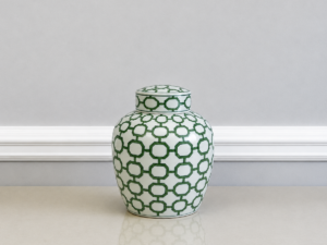 8.5" Sorrento Lattice Jar with Flat Lid