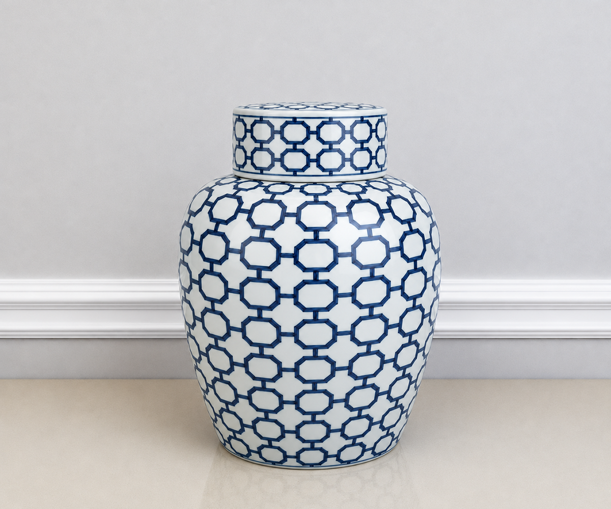Hamptons 15" Jar with Flat Lid