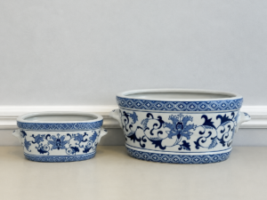 Mandarin - Set of 2 Oval Planters