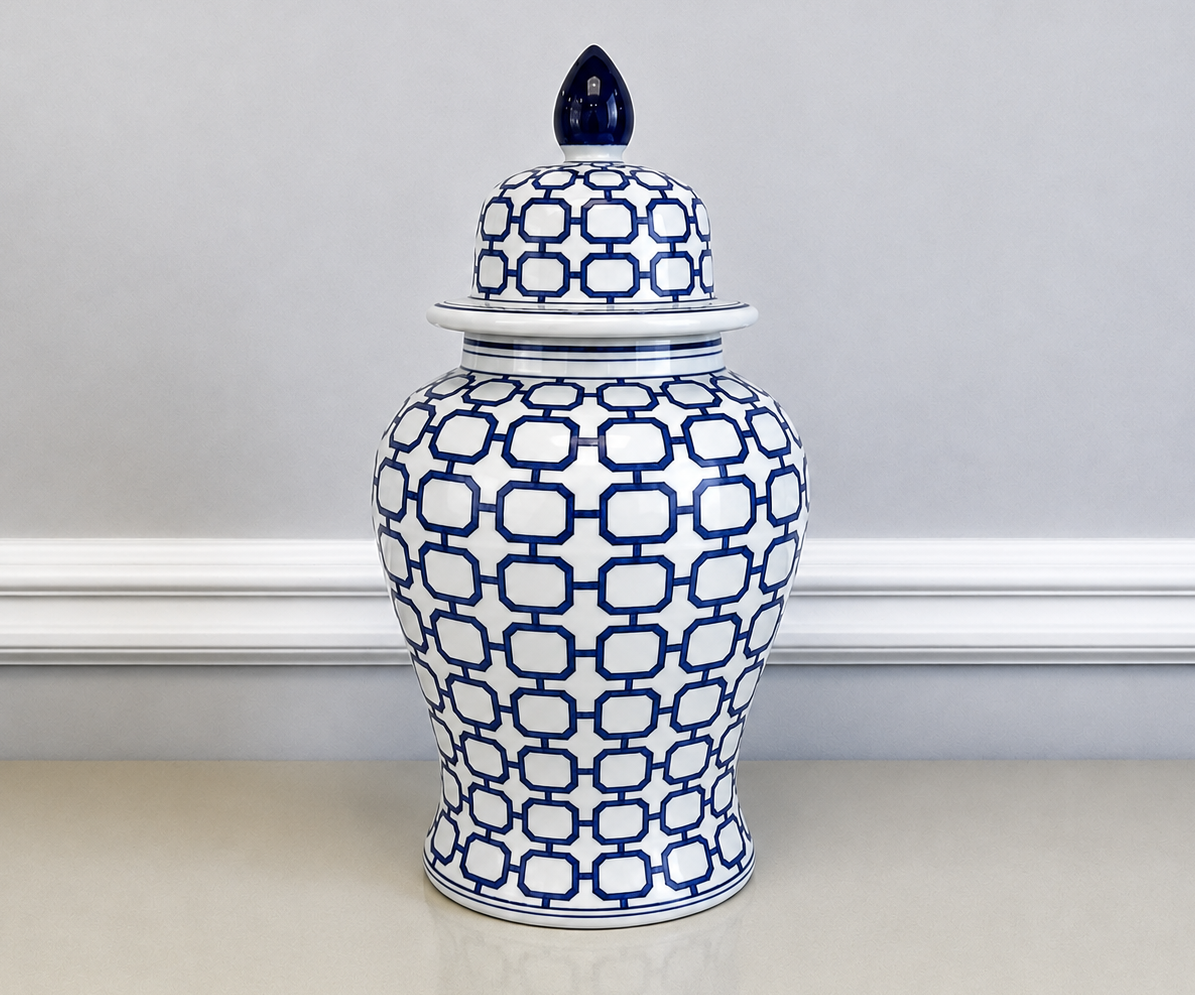 Extra Large Hamptons Ginger Jar