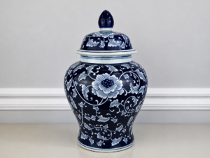 Lotus 18" Ginger Jar