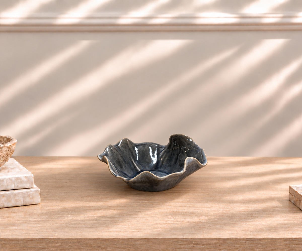 PRE-ORDER - Wave Bowl in Indigo - Small