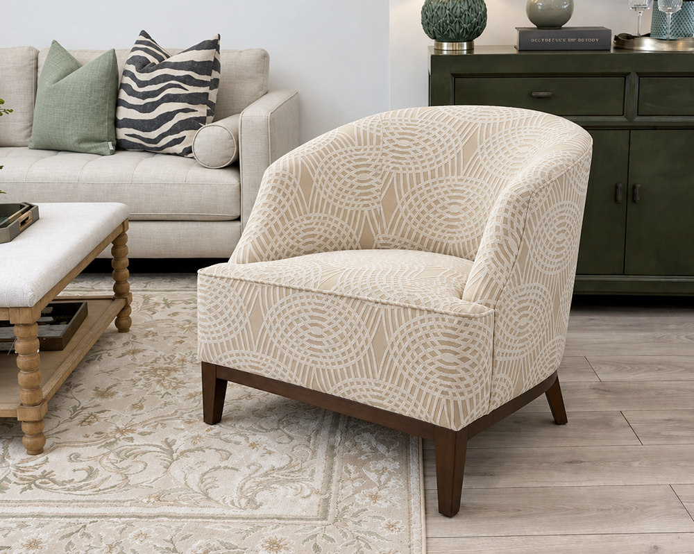 Archie Armchair in Mondello Sand