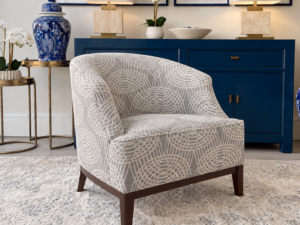 Archie Armchair in Mondello Silver