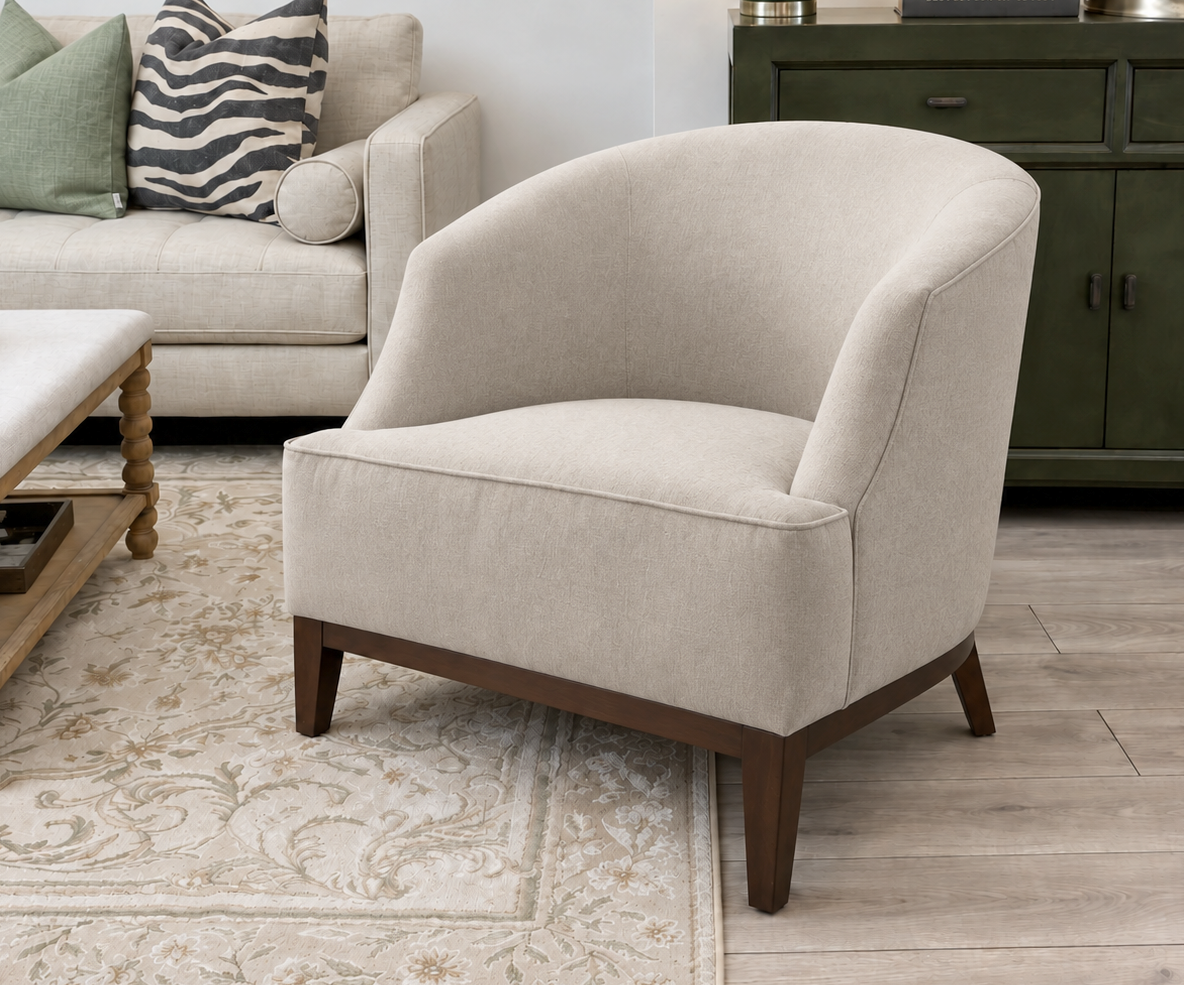 Archie Armchair in Sandstone